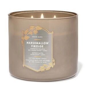 New Bath & Body Works 3-Wick Candle in Marshmallow Fireside